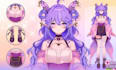 design and rig live2d vtuber model chibi vtuber model anime avatar for streaming