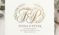design beautiful custom wedding logo , monogram and initials