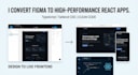 develop pixel perfect figma to react and nextjs websites