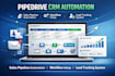 automate pipedrive CRM sales pipeline workflow and lead tracking