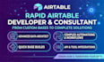 setup airtable database interface n8n airtable automation softr webapp expert