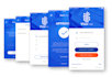 design a professional app for mobile and web