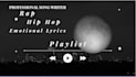 write unique rap lyrics, song lyrics and poetry