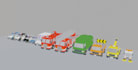 create low poly and psx 3d game assets