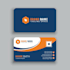 design luxury business card with free canva editable file