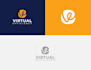 do a modern high tech crypto security and technology logo