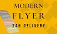 design professional business flyer