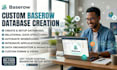 build baserow databases, automation, and integrations