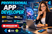 build ai powered mobile apps for android, ios app development, flutter app,