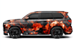 draw car wrap, van wrap design vehicle wrap