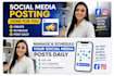 keep your social media active with daily posting