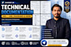 create expert technical documentation srs, uml and more