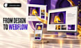 design a premium webflow business website