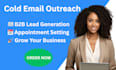do b2b cold email outreach and appointment setting