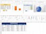 create excel spreadsheets with formulas and charts