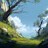 create flashy environment art for your game