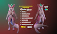 edit  vrchat furry avatar, 3d nsfw model vtuber model,for pc quest  unity