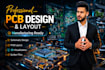 design manufacturing ready pcb layout schematic gerber and bom