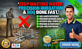 do drip irrigation,  irrigation design, landscape design, sprinkler system boq
