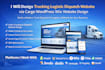 design trucking logistic dispatch website via cargo wordpress wix website design