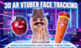custom 3d ar vtuber filter for snap camera lens studio streaming face tracking