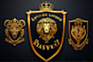 do lion, shield, crest, luxury, heraldic, classy, crown logo
