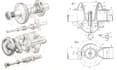 create uspto compliant patent drawing wipo, utility patent, technical drawing