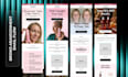 design and set up klaviyo, mailchimp flows for e commerce brands