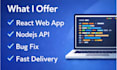 node js bugs, debug API and improve backend performance fast