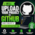 upload flutter, PHP or web projects to github
