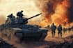 create realistic military, war, or sci fi illustrations