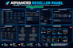 custom isp admin and reseller panel with user management and billing