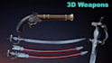 create high quality 3d game props and assets