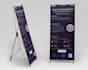 roll up banner and standee design for business marketing