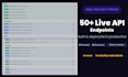 build a production ready python backend API for your startup or web app