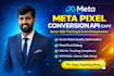 setup pixel,conversion API for facebook, tiktok, snapchat, pinterest, linkedin
