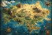 draw a map illustration for your project