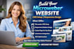 build your microweber website cms setup responsive design