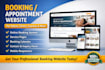 design a booking or appointment website for your business