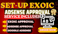 get google adsense approval, ezoic approval and optimize ads placement