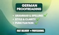 proofread your german texts professionally