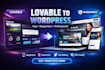 convert lovable ai to wordpress copy lovable ai website clone lovable ai website