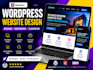 design or redesign a professional wordpress website with elementor