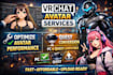 generate optimize or create vrchat avatar for PC and quest