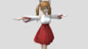 create a custom mmd 3d character model with rigging and facial expressions