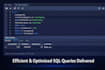 write sql queries and help with database tasks