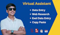 do accurate data entry,copy paste,web research and exel data entry