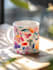 custom typography coffee mug design or coffee mug design