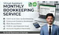 do monthly bookkeeping catchup service outsource freelance bookkeeper