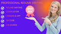 craft an ats optimized resume